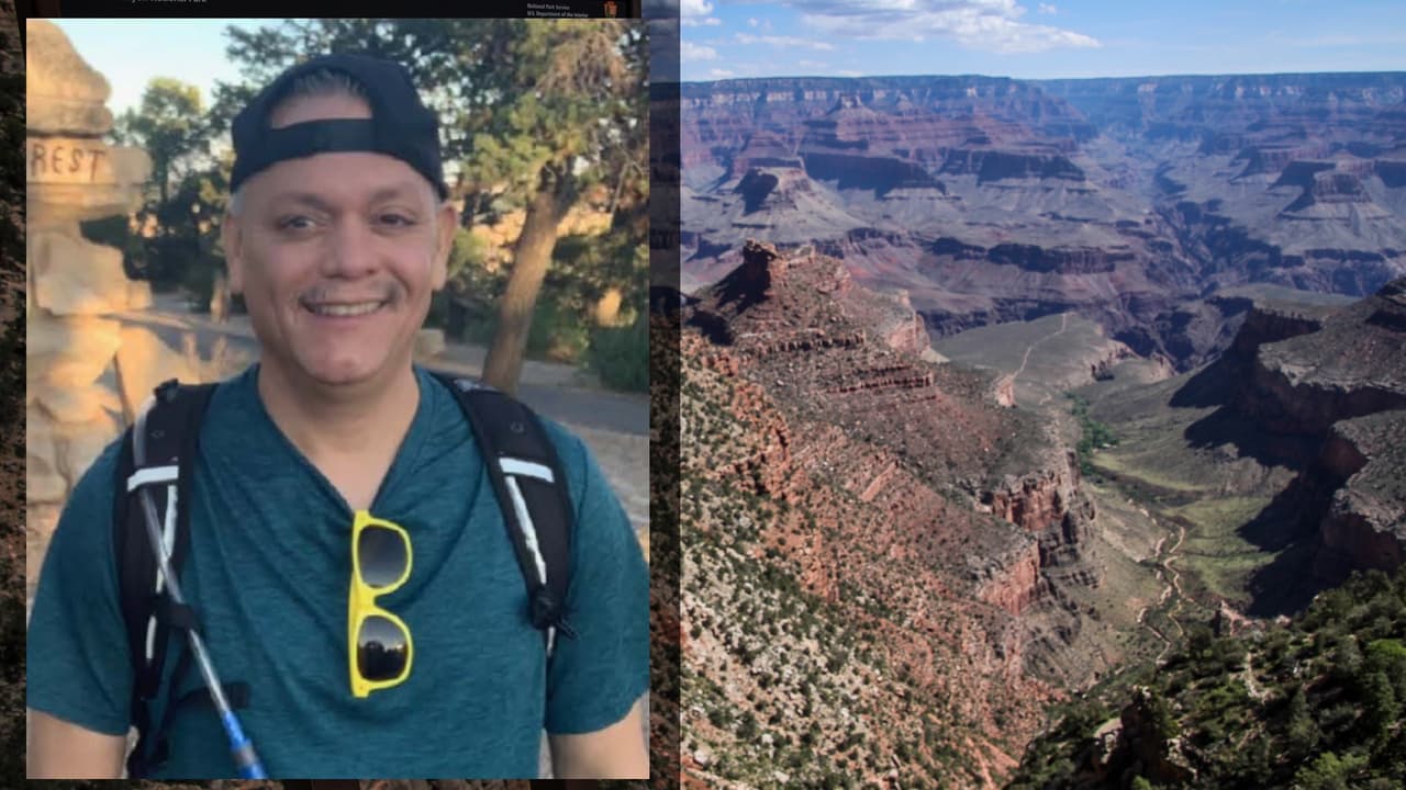 Se pierde dos días en el Gran Cañón bajo temperaturas extremas y lo hallan vivo