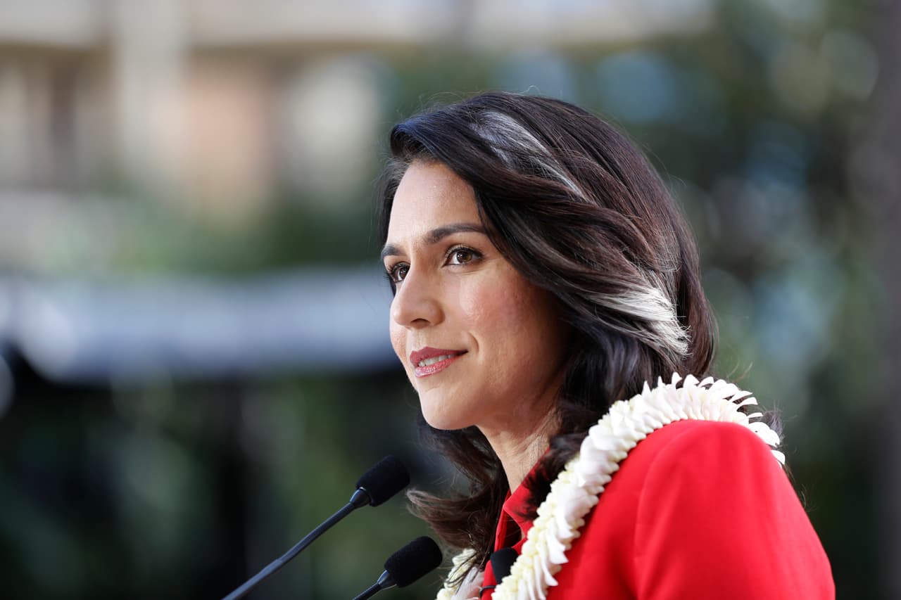 <b>Tulsi Gabbard</b>, representante por el distrito 2 de Hawaii desde 2013. Anunció su intención de competir por la candidatura el dos de febrero desde Honolulu, capital de Hawaii.