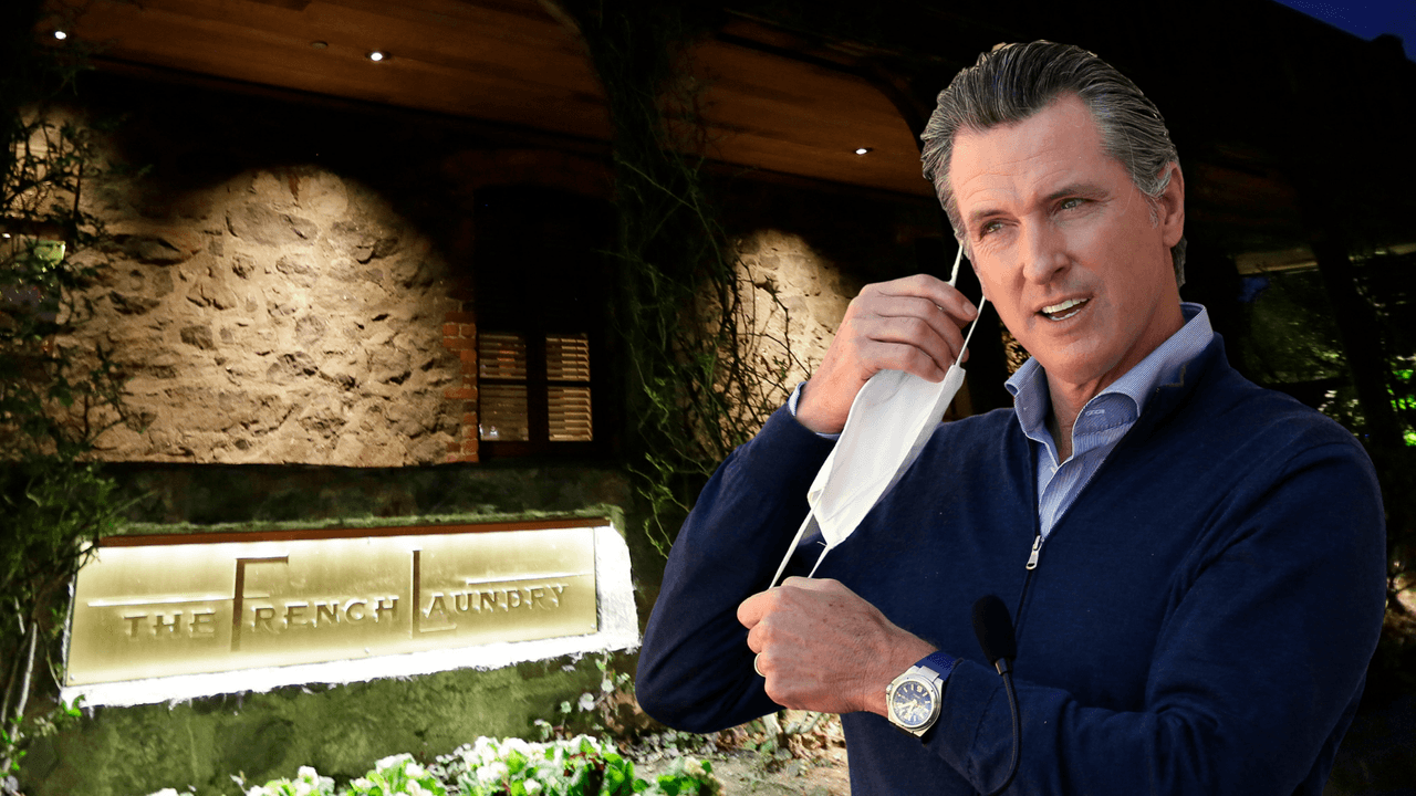 Filtran fotos de la fiesta por la que se tuvo que disculpar el gobernador Gavin Newsom