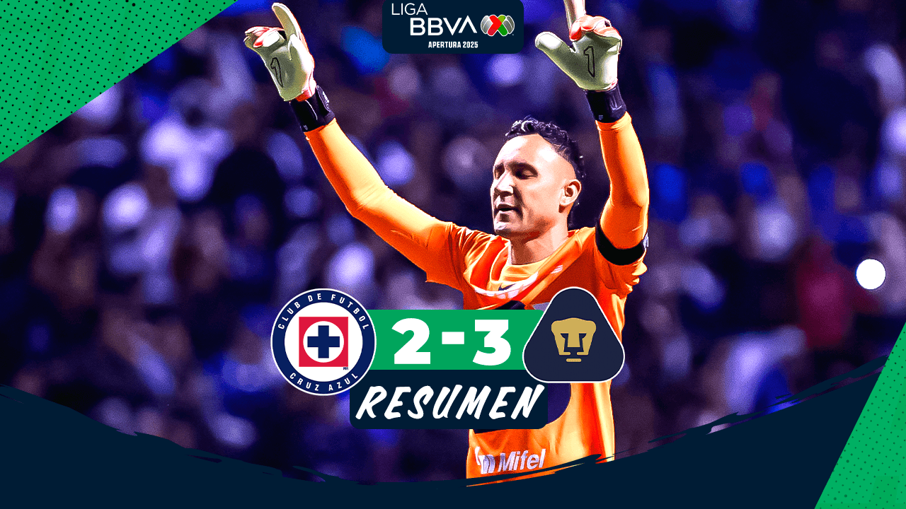 Cruz Azul vs. Pumas, resumen, highlights y goles del juego de la Liga MX 