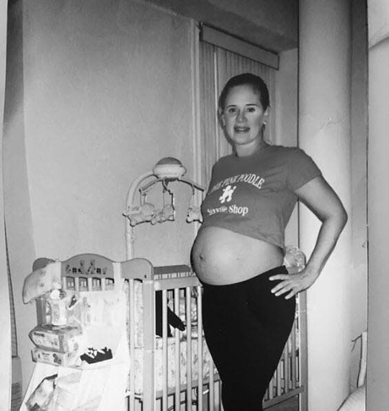 Cuando la actriz tenía ocho meses de embarazo se enteró, por la portada de una revista, de que él se había casado con Rebeca Sáenz.