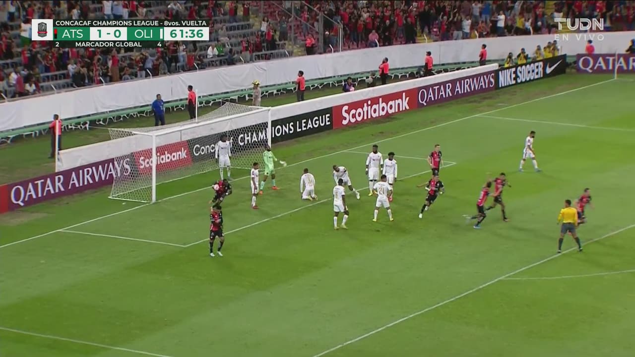 ¡Le falta un gol a Atlas! Ozziel Herrera marca el 2-0 y se viene el drama