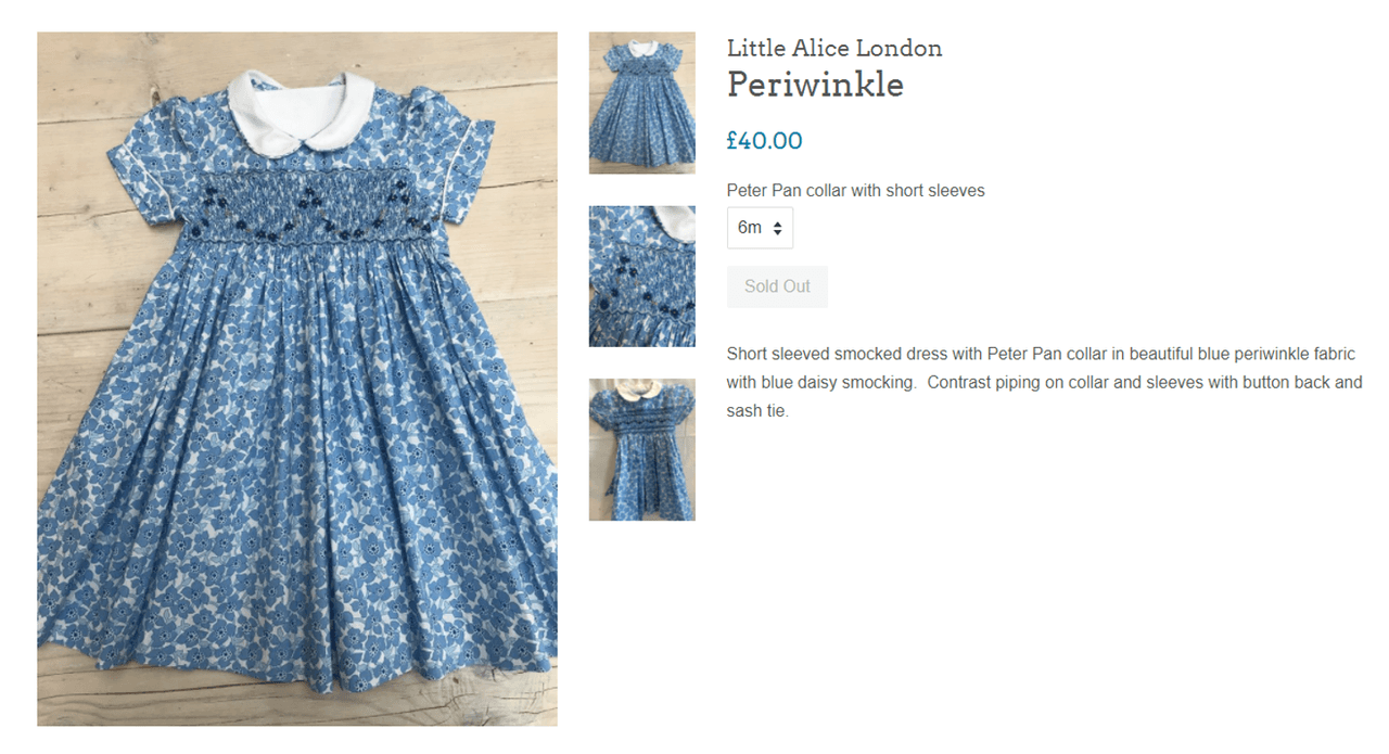 A solo horas de su aparición, no quedó ni una sola pieza disponible en ninguno de sus tamaños que incluían desde los seis meses hasta los seis años, según el mismo portal de la marca.
<br>