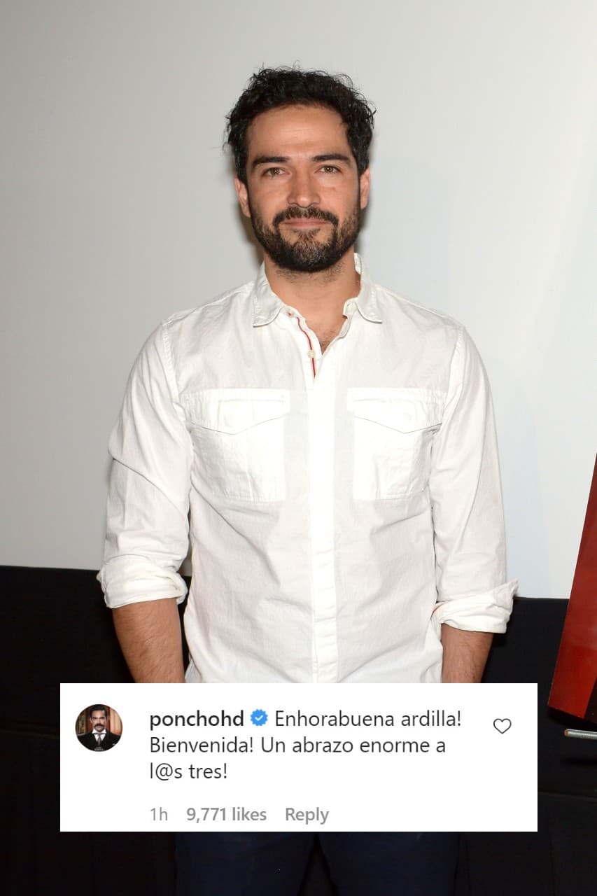 Poncho Herrera, quien también formó parte de 'Rebelde', le mandó un abrazo a la nueva familia.