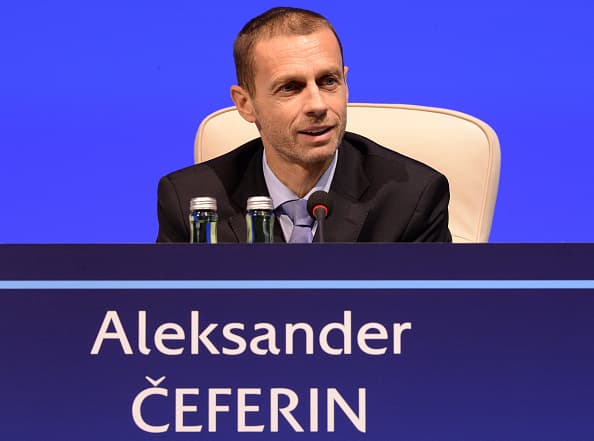 Aleksander Ceferin, presidente de la UEFA.