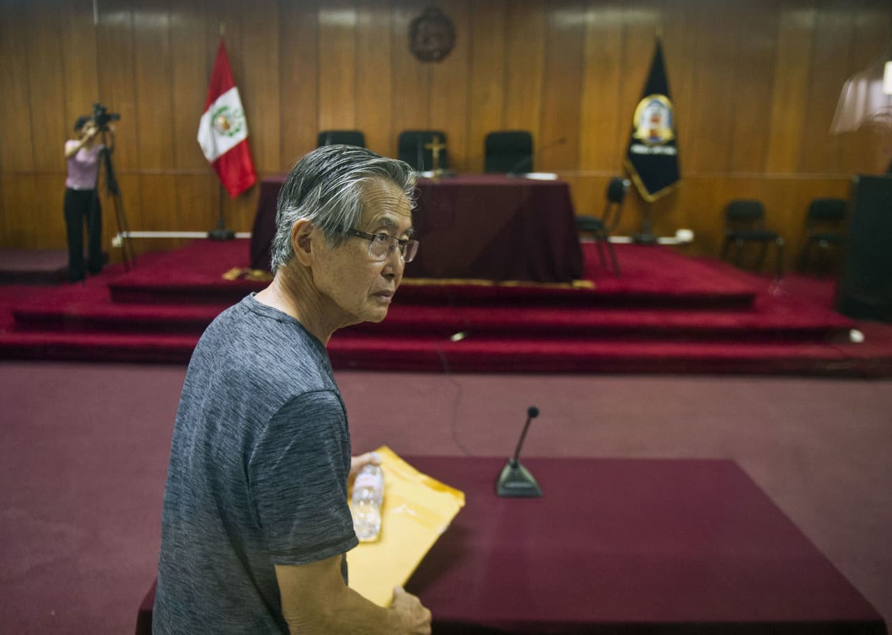 El expresidente peruano Alberto Fujimori pide que se anule su condena de 25 años