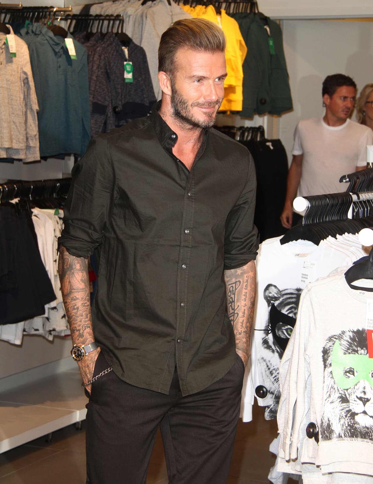 Pero David no es sólo una cara linda y un cuerpo musculoso.