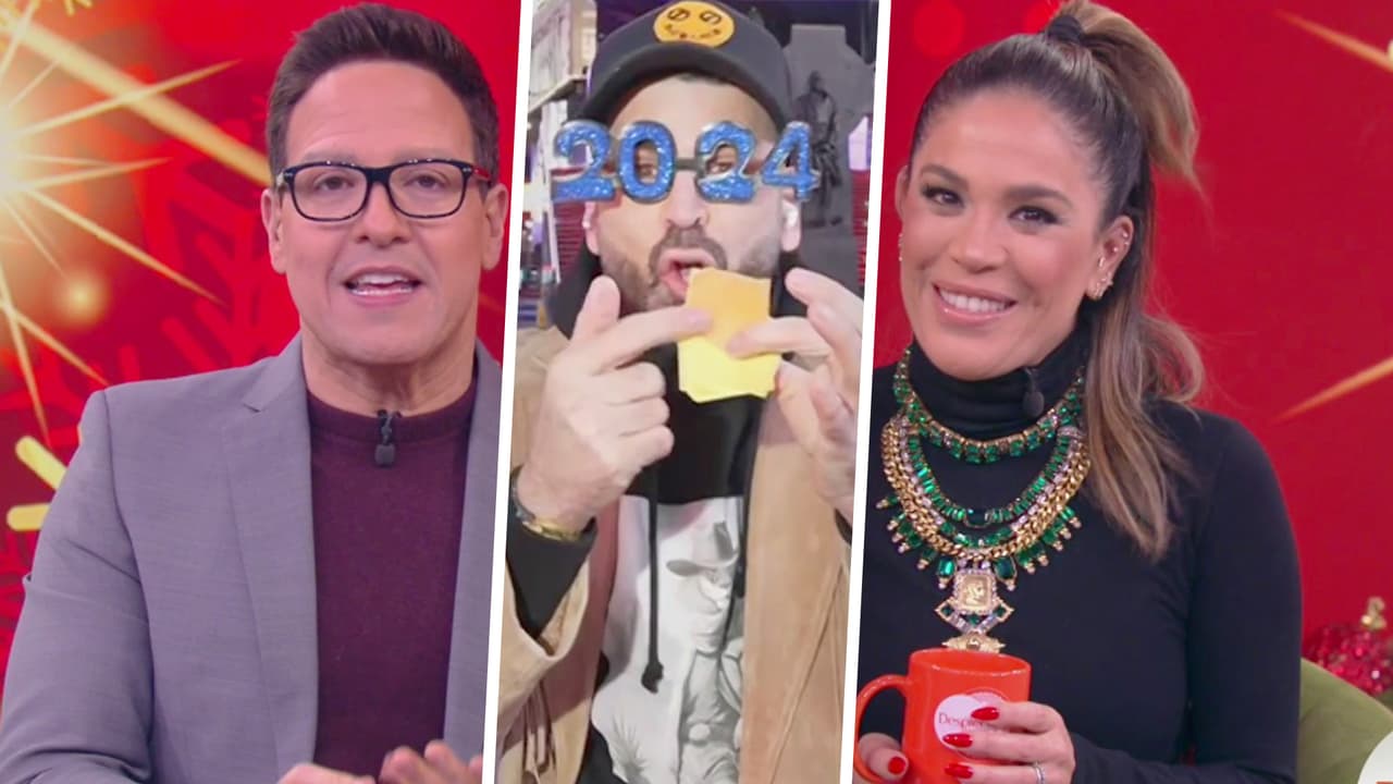 Jomari Goyso anotó los deseos de Raúl, Karla y Francisca para colocarlos en el muro de Times Square