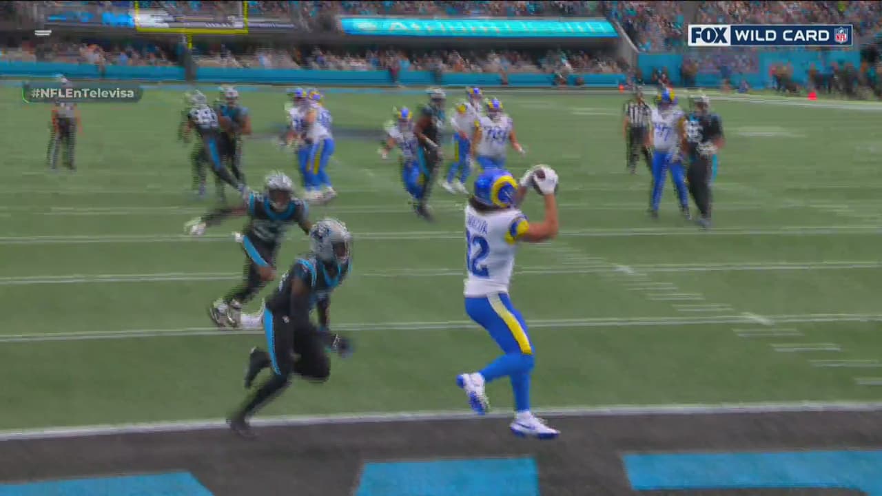 ¡Lo hacen ver fácil! Stafford y Puka conectan para el touchdown de Rams