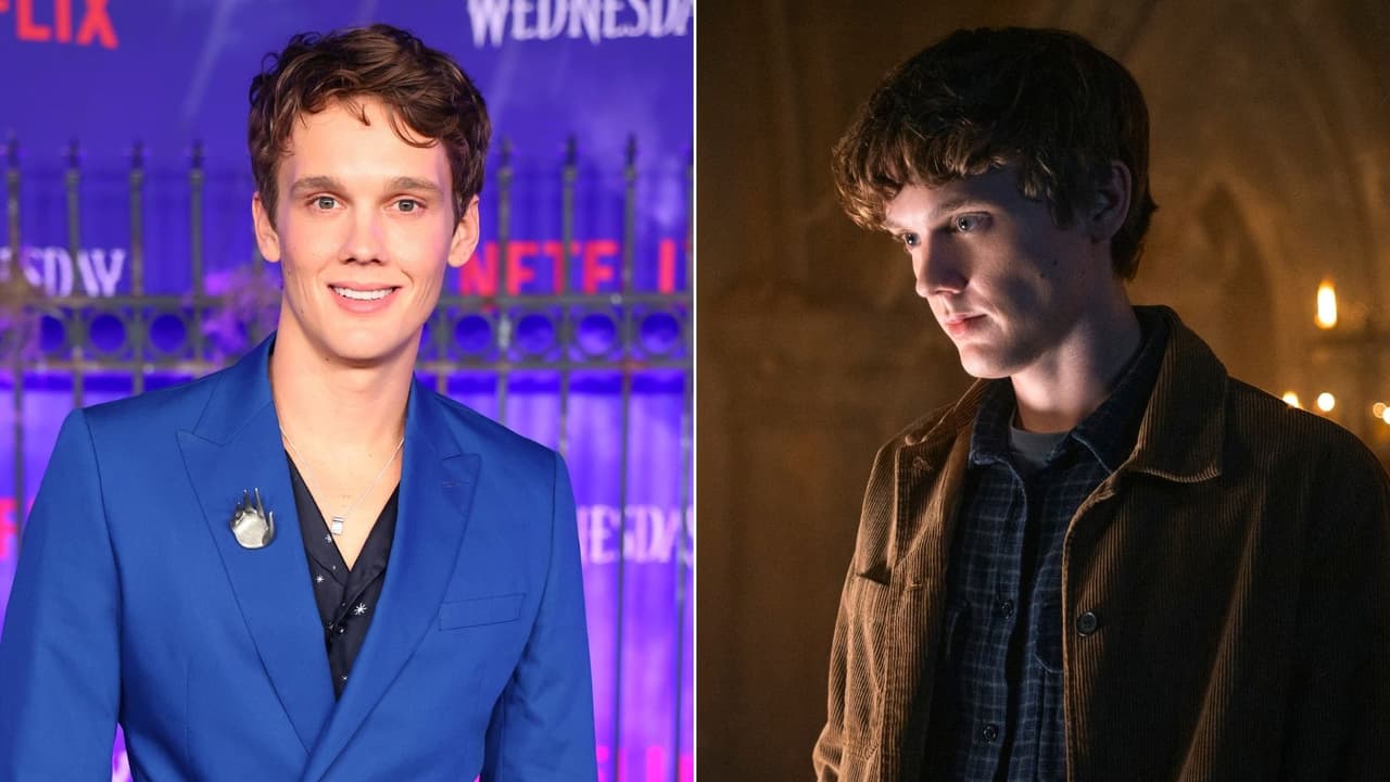 Hunter Doohan, Tyler en ‘Wednesday’
<br>