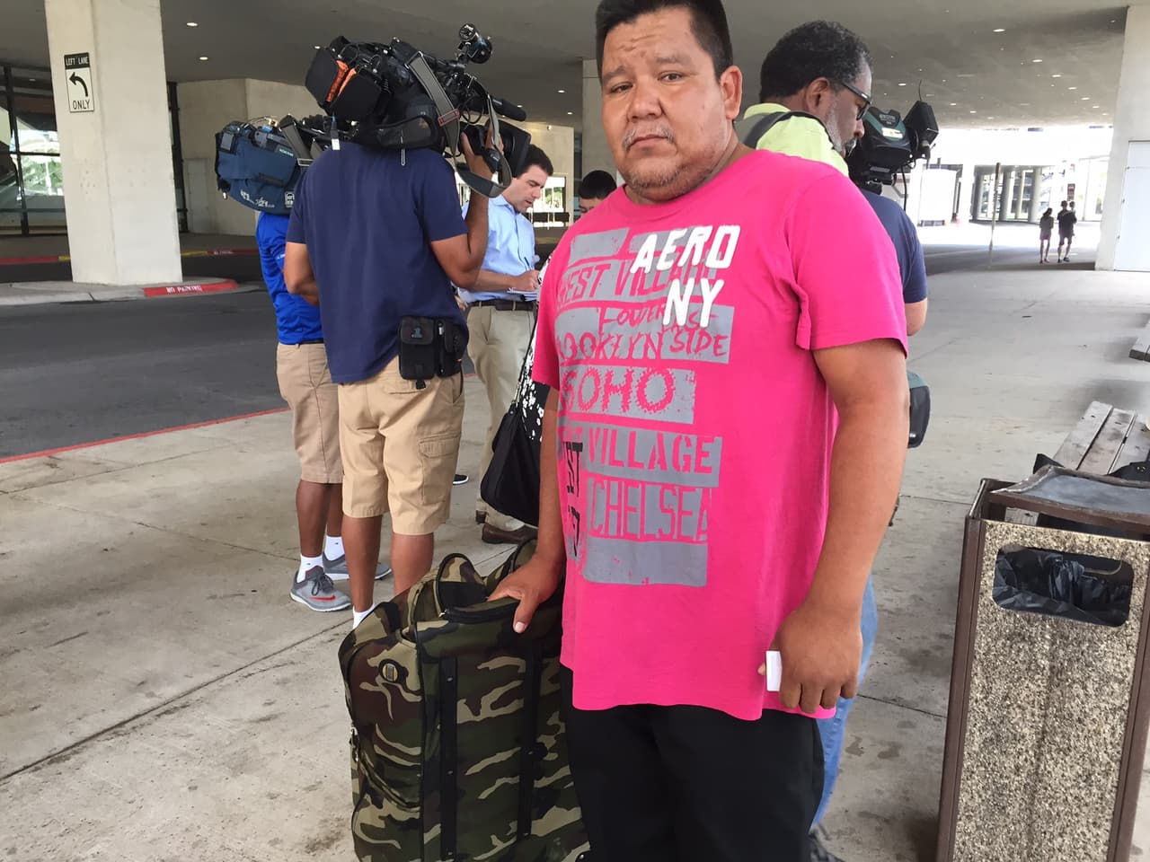 No es la primera vez que José Banda se refugia en Dallas por un fenómeno natural. Vino a la ciudad cuando el huracán Ike pasó por el sur.