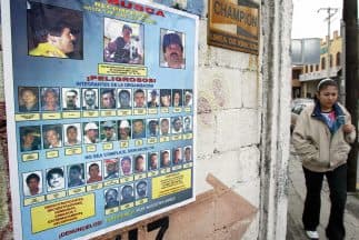 La planilla del cártel de Sinaloa.