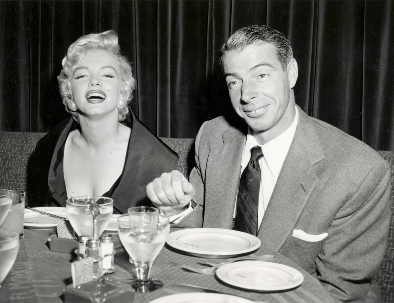 Marilyn Monroe y Joe DiMaggio