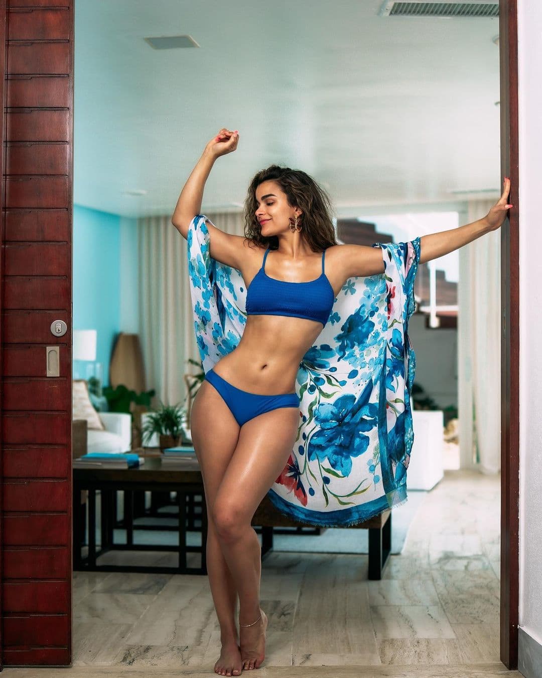 Y aunque se encuentra fuera de Miami, la presentadora busca la manera de no dejar su sana alimentación, aunque de vez en cuando sí se da un gustito, como los helados.