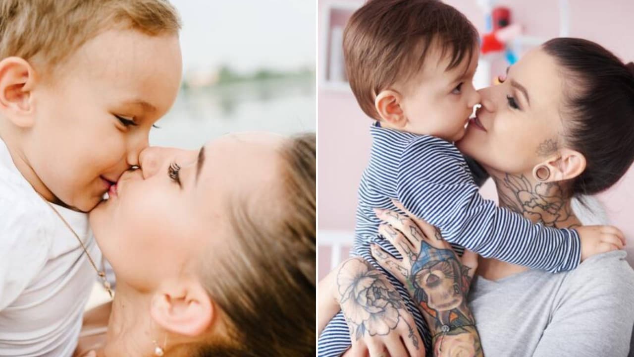 ¿Es peligroso besar a los niños en la boca? Esto dicen los expertos en salud