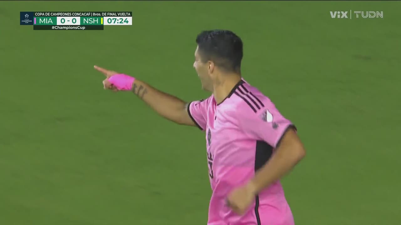 Vaya que se conocen... Messi asiste y Suárez define el 1-0 sobre Nashville