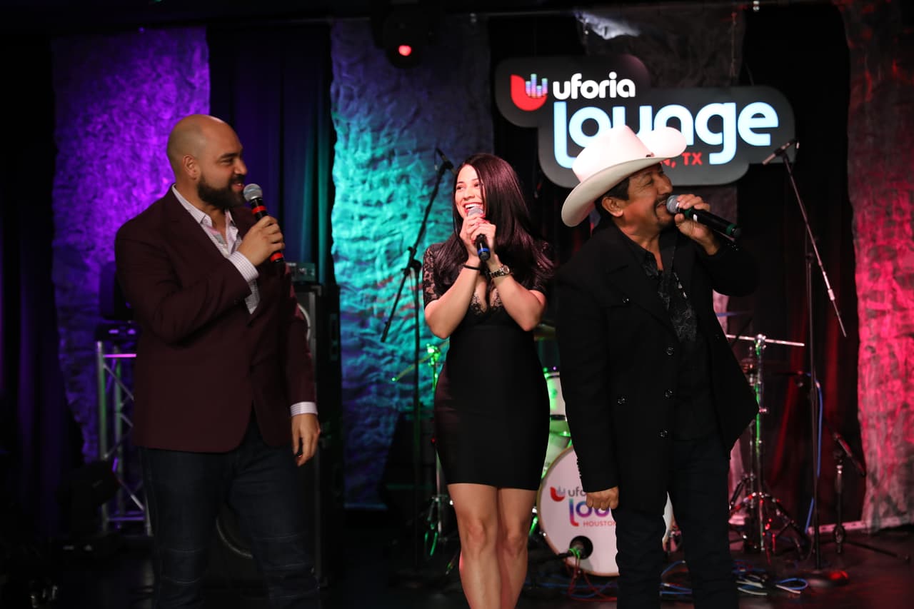 Los cuatro se divirtieron en el escenario e hicieron reír a todos con sus ocurrencias.