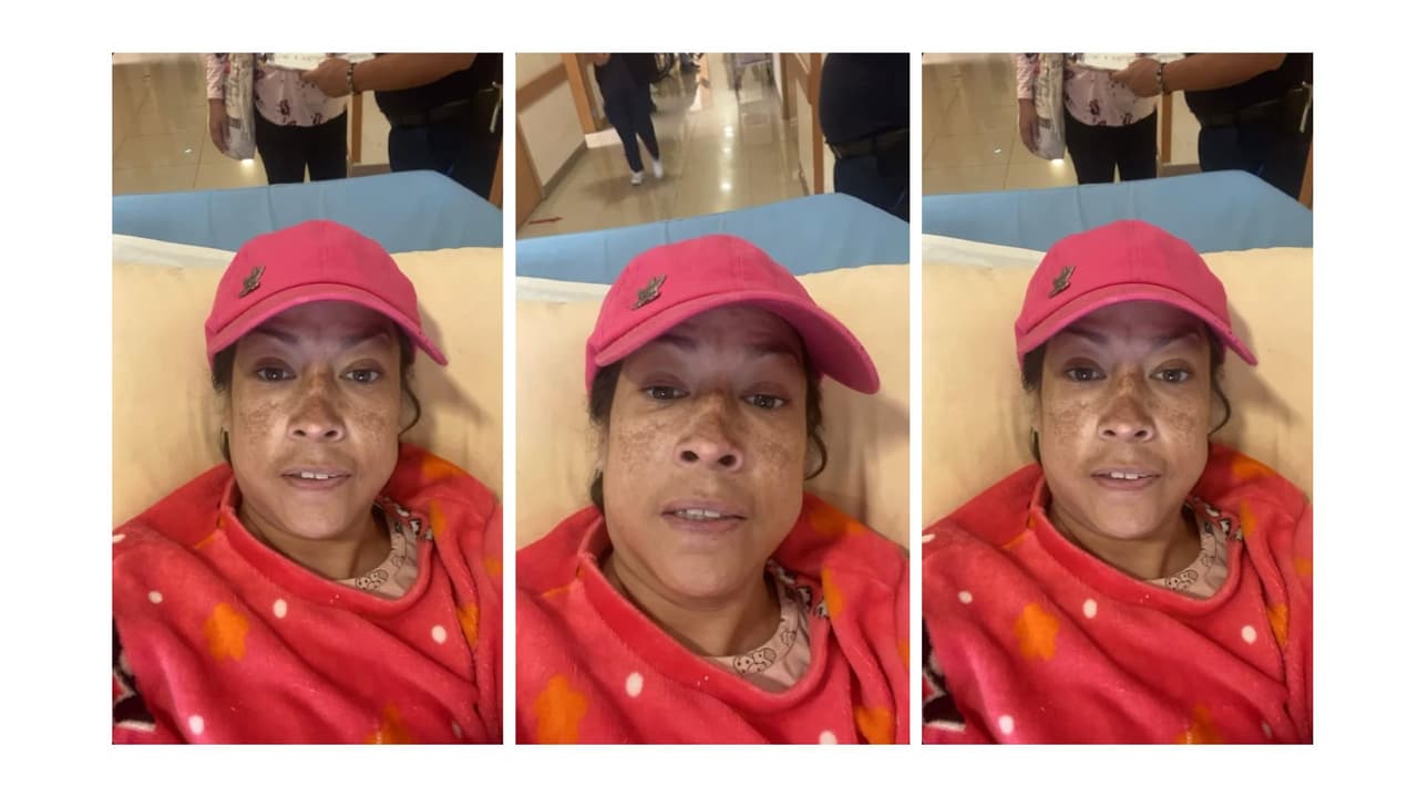 Así informó Renata del Castillo de su hospitalización.