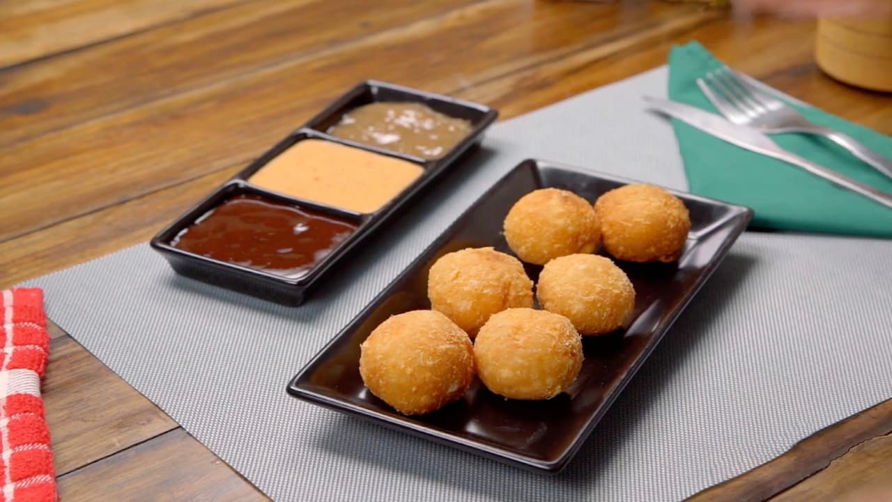 Bolitas de queso tradicionales