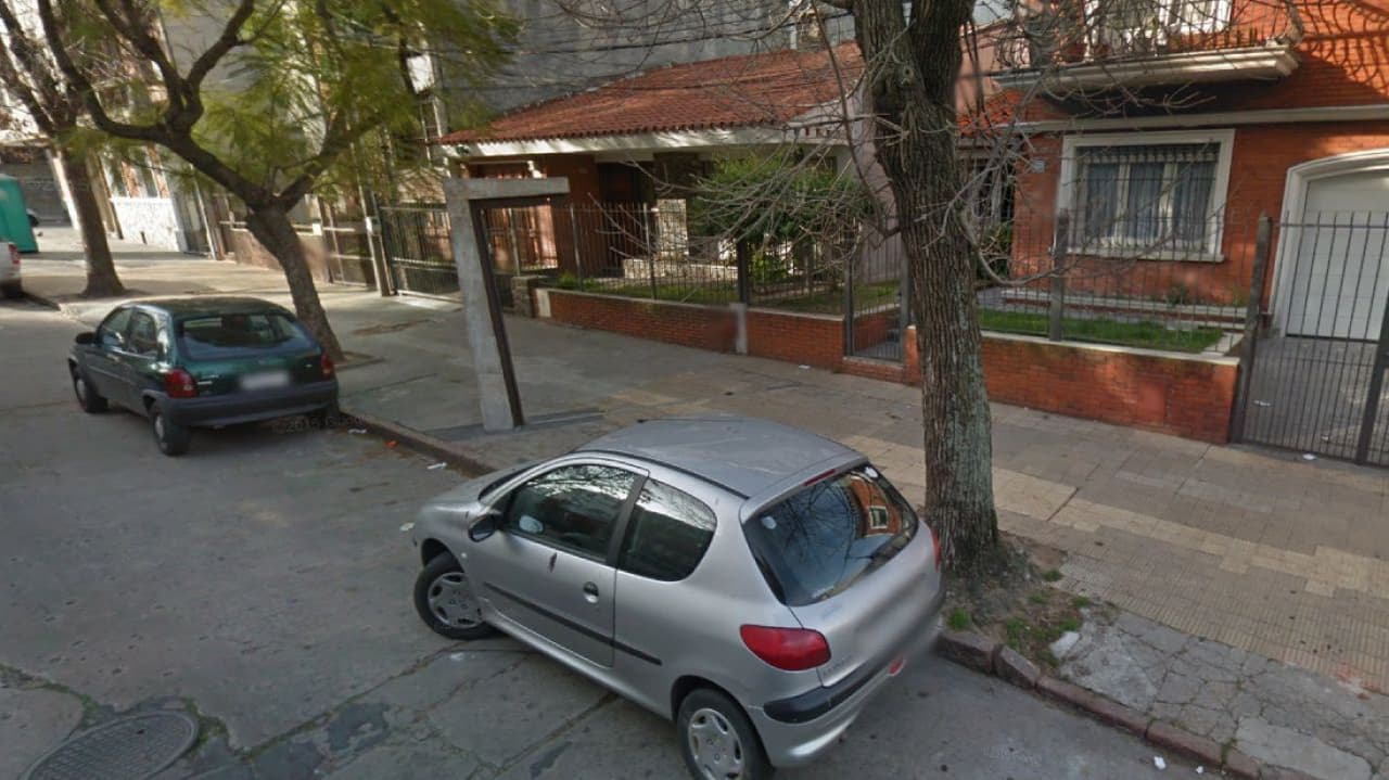 El Monumento al primer gol en la historia de los Mundiales.