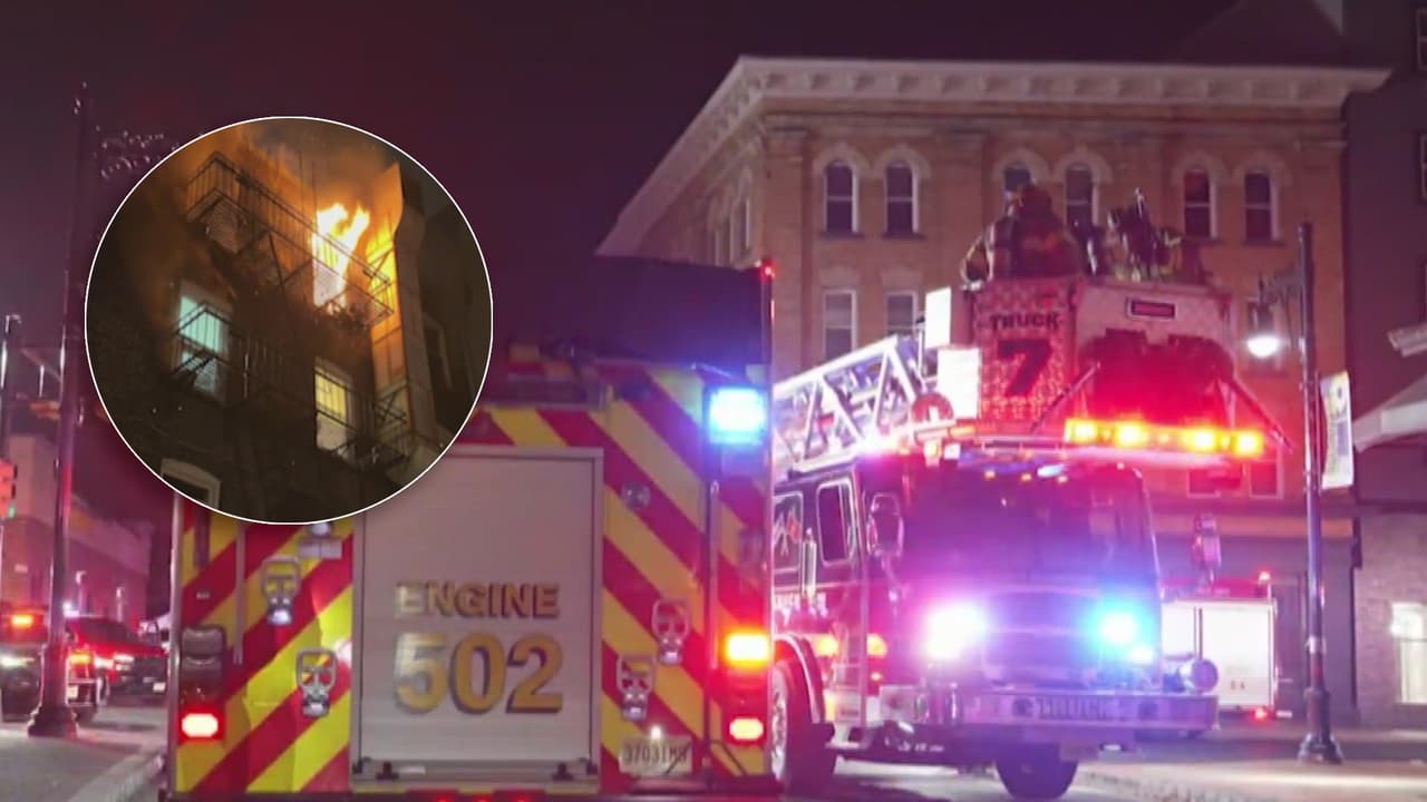 Pareja muere en incendio que arrasó con edificio y desplazó a 90 residentes en Plainfield