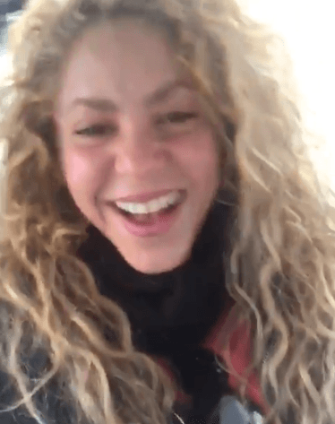 Shakira también celebró el triunfo de la selección de su país compartiendo un pequeño clip con sus seguidores en redes sociales.