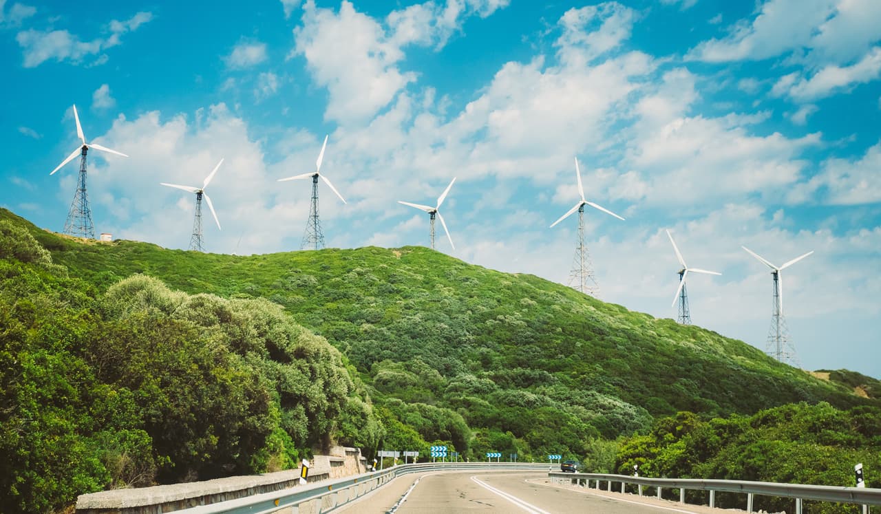España ha desarrollado fuertemente la energía eólica para la generación de electricidad.