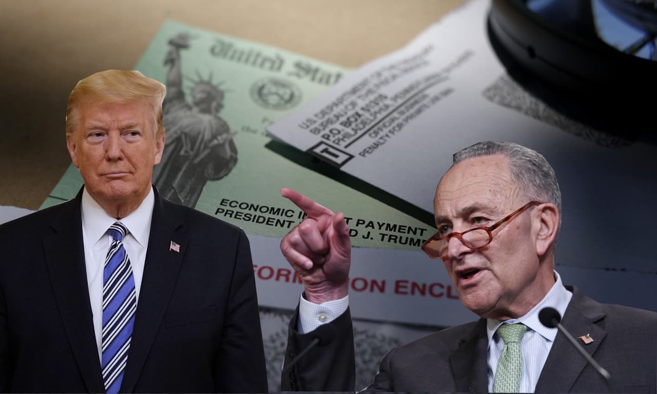 "Ve una oportunidad para promover sus intereses": buscan evitar que Trump ponga su nombre en cheques de ayuda