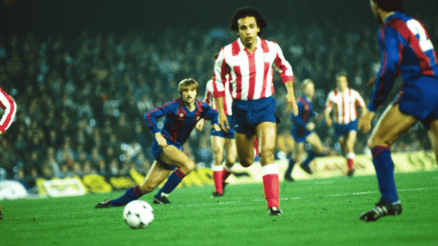 Hugo Sánchez hizo historia con el Real Madrid siendo del Atlético