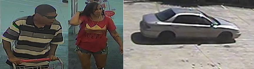 Buscan a una mujer y un hombre sospechosos de asaltar una farmacia CVS 