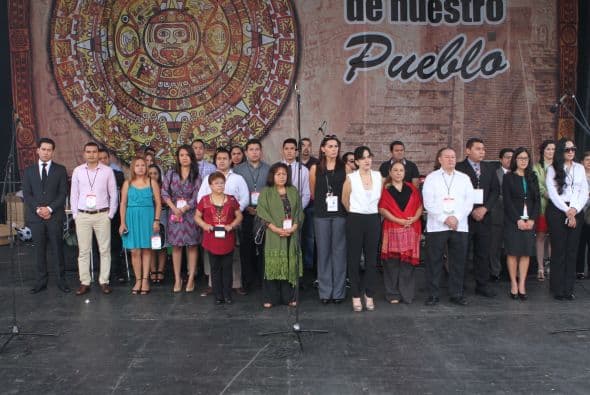 Música, fiesta y un gran ambiente se vivió este domingo en Plaza Fiesta, donde más de 80 mil personas disfrutaron de las Fiestas Patrias junto al equipo de Univision 34. Varios shows engalanaron la tarde.