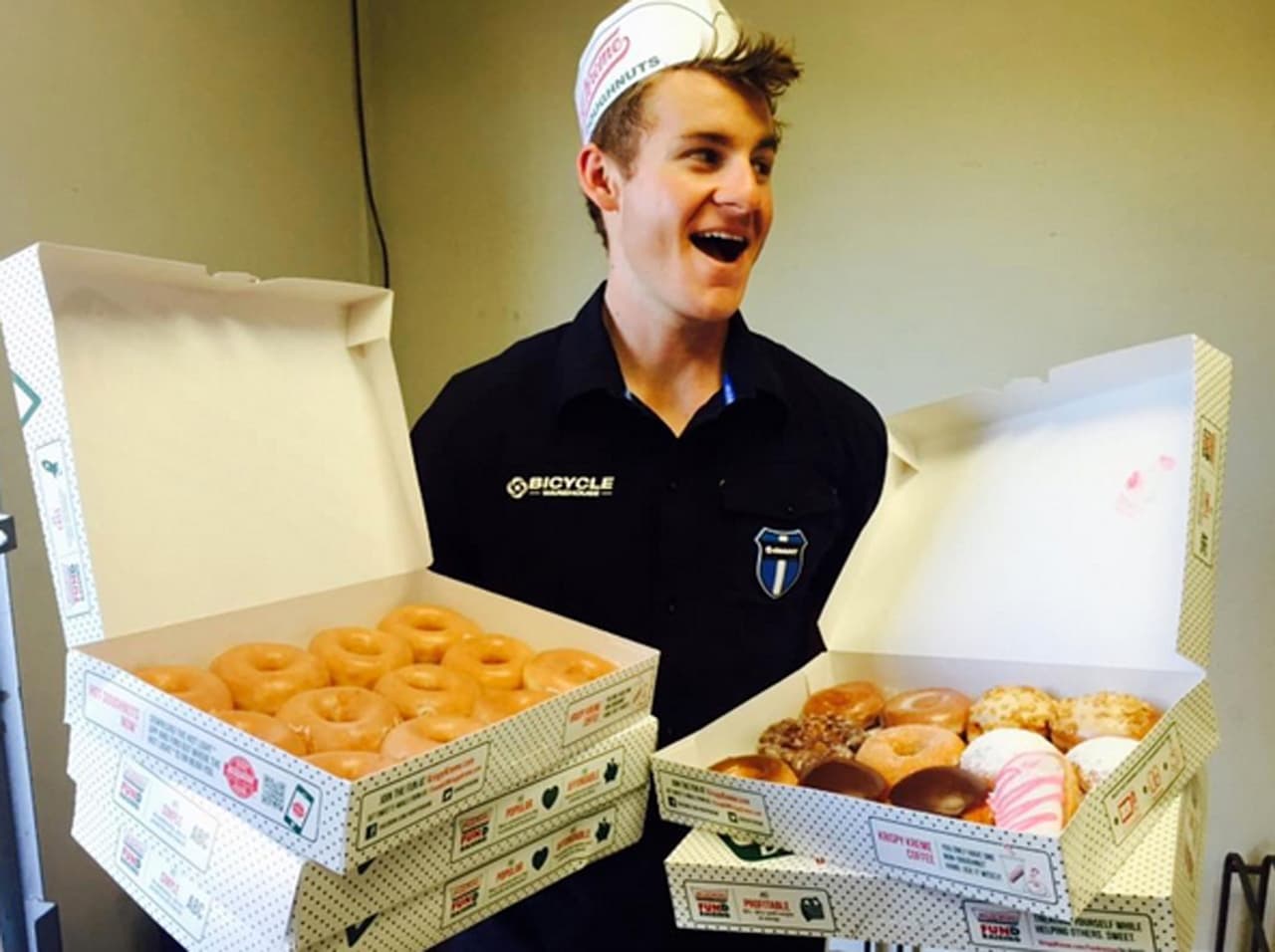El joven consumía 800 calorías por día.