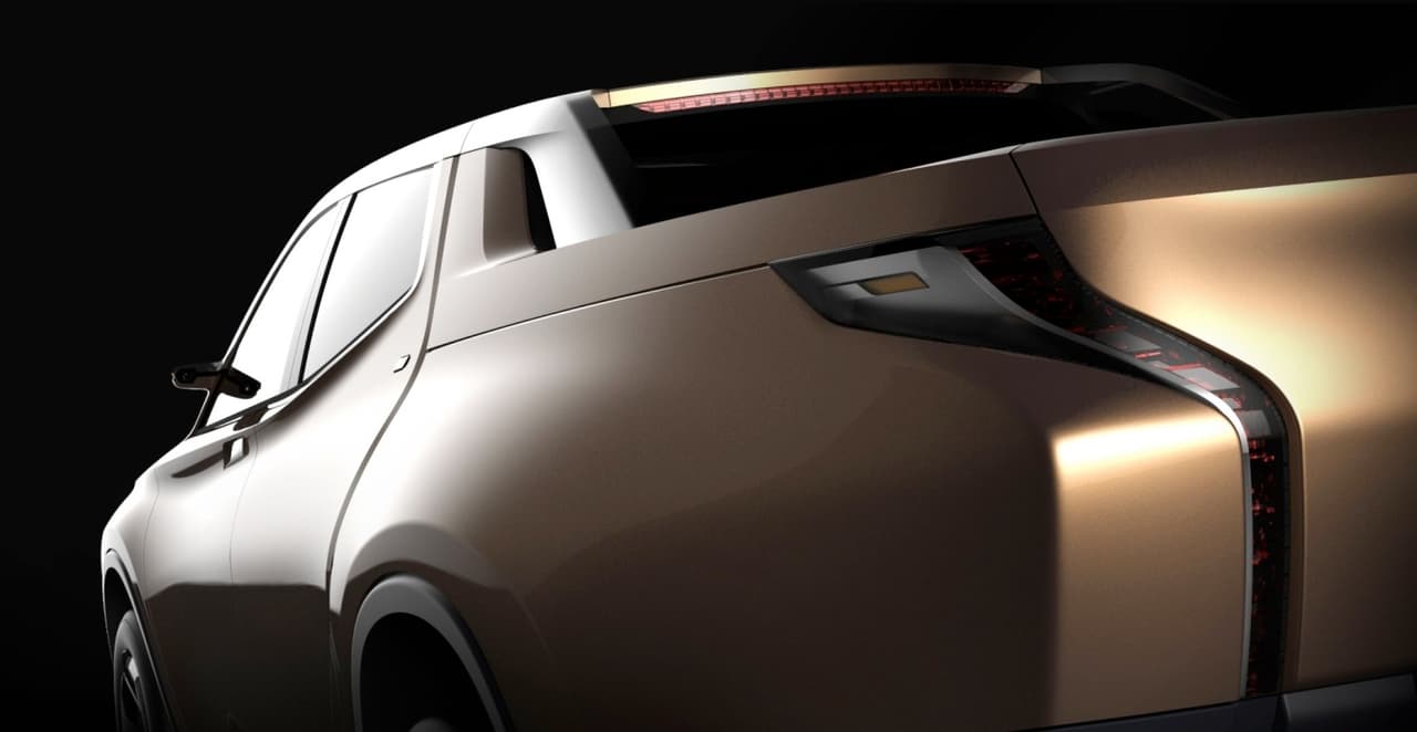 Se trata de una pick up híbrida, con un motor diesel de 2.5 litros acoplado a un motor eléctrico y una batería, que generan una tracción integral de avanzada.