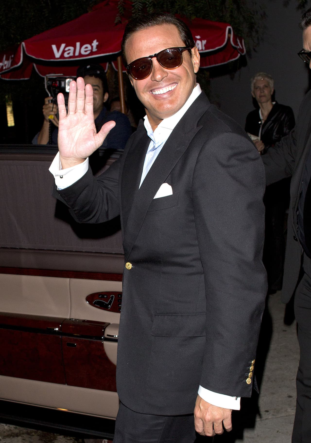 En 2013, 
<b>Luis Miguel </b>lucía con unas libras de más.