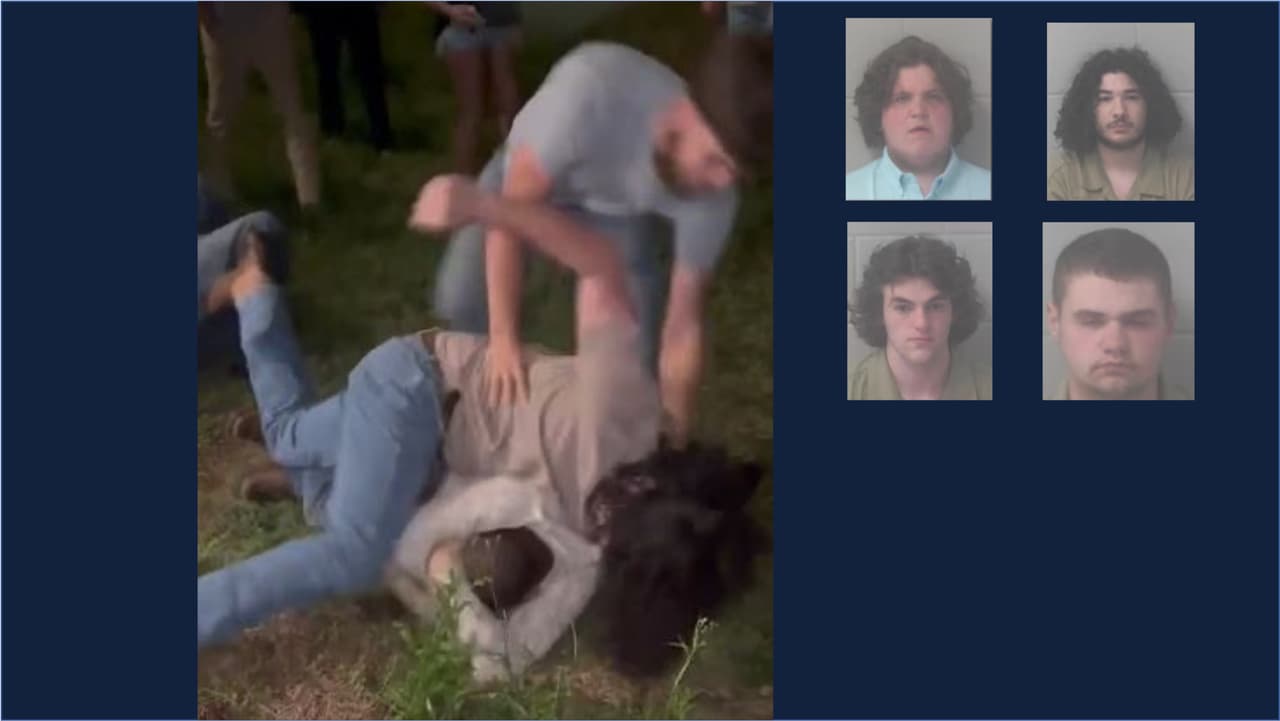Investigación del video viral de una pelea en Georgia termina en el arresto de cuatro jóvenes 