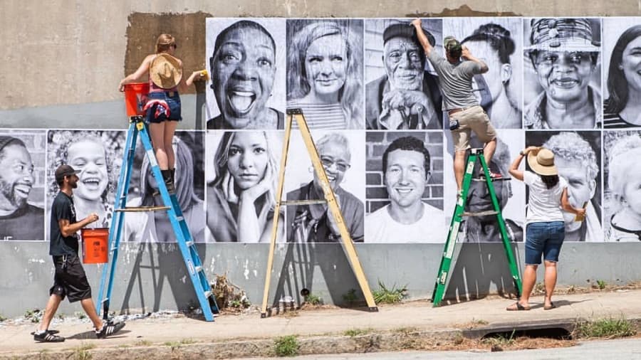 La cámara móvil a su paso por Champaign, Illinois.