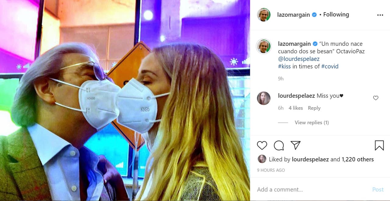 Aunque el economista
<b><a href="https://www.univision.com/famosos/la-vida-te-quita-y-te-da-viudo-de-edith-gonzalez-esta-feliz-con-su-nueva-novia-porque-es-autentica-y-respeta-a-su-exesposa-fotos" target="_blank">confirmó el noviazgo </a></b>a la revista ¡Hola! en marzo de 2020, el romance comenzó un mes antes, según dijo en la entrevista. Es decir, su relación inició prácticamente a la par del confinamiento por la pandemia de covid-19.
<br>