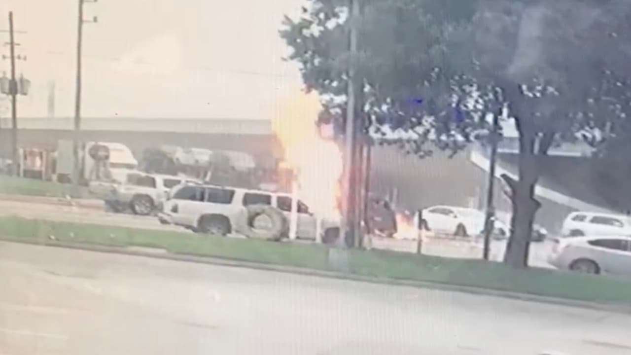 Video capta el accidente que cobró la vida de tres personas al norte de Houston