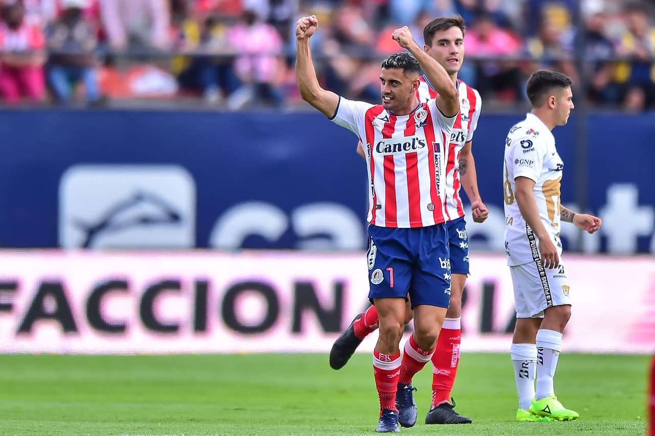 Atlético de San Luis se impuso gracias a los goles de Germán Berterarme y Luis Fernando León.