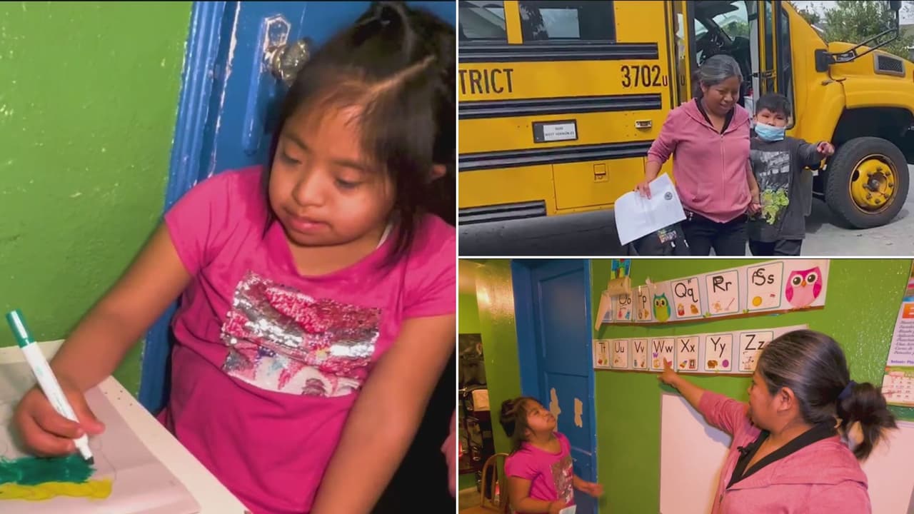 La otra cara de la huelga: esta madre de Los Ángeles tendrá que dejar de trabajar para cuidar a sus hijos