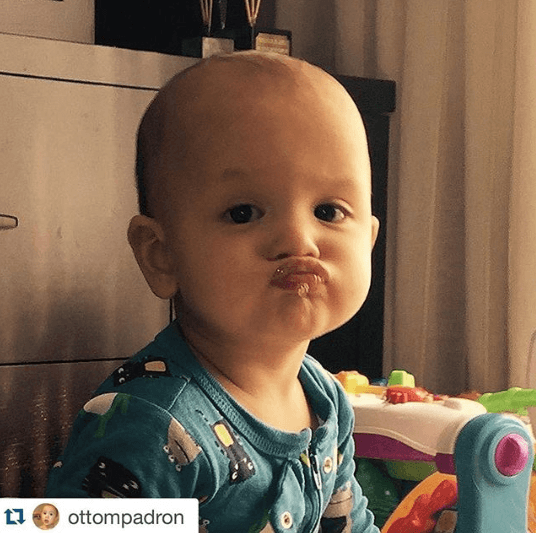 "¡Lo amo con toda mi fuerza, alma y ser!" fueron las palabras que la actriz dedicó a su hijo junto a esta fotografía.