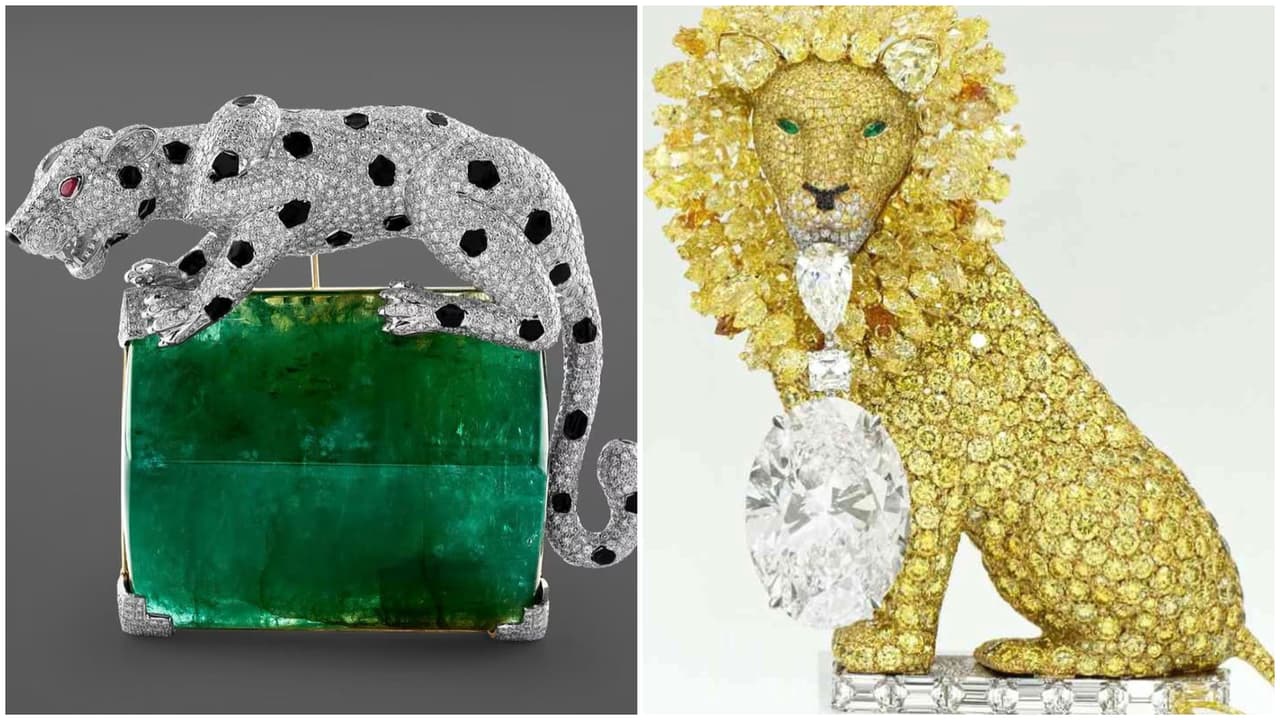 Estos son algunos de los broches que Amant Ambani usó en su enlace matimonial.