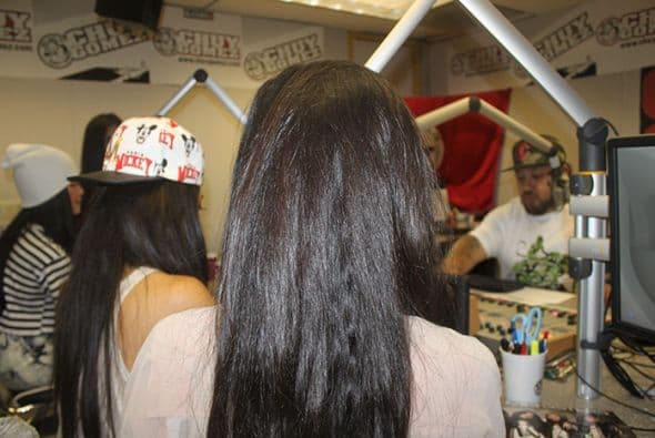 The Jazmin Sisters stopped by the Hot 105.7 studios to visit with Chuy Gomez. These ladies are TALENTED! Check out the pics here!