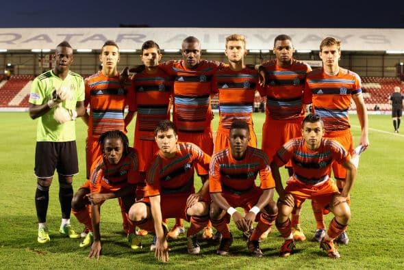 15. OLYMPIQUE DE MARSEILLE- En comparación con 2011 esta marca aumentó en 41% su valor, para llegar a $168 millones en este 2012.