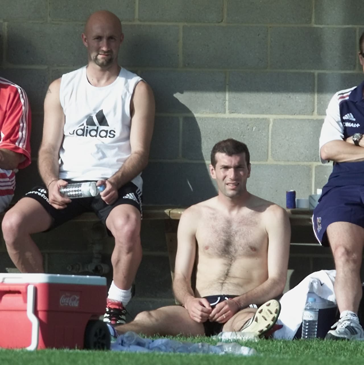 Era una Francia mítica con Fabien Barthez en la portería.