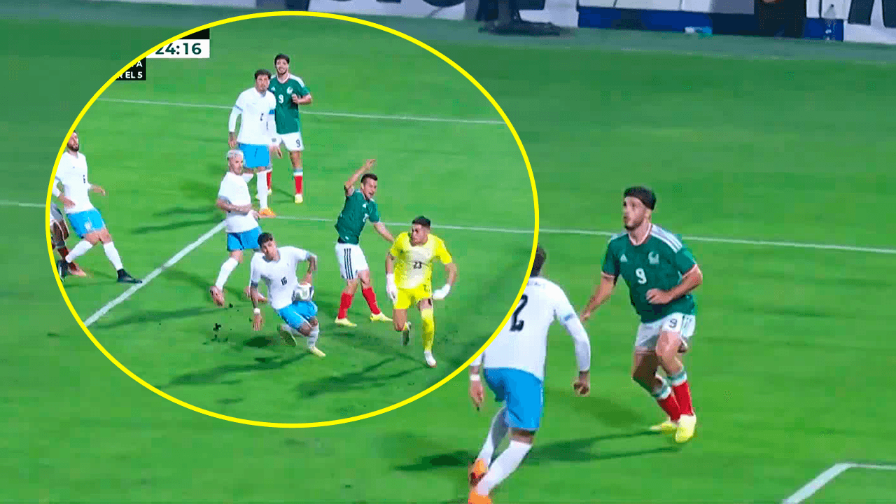 ¿Qué hiciste, Raúl? No podemos creer la falla que acaba de tener Jiménez