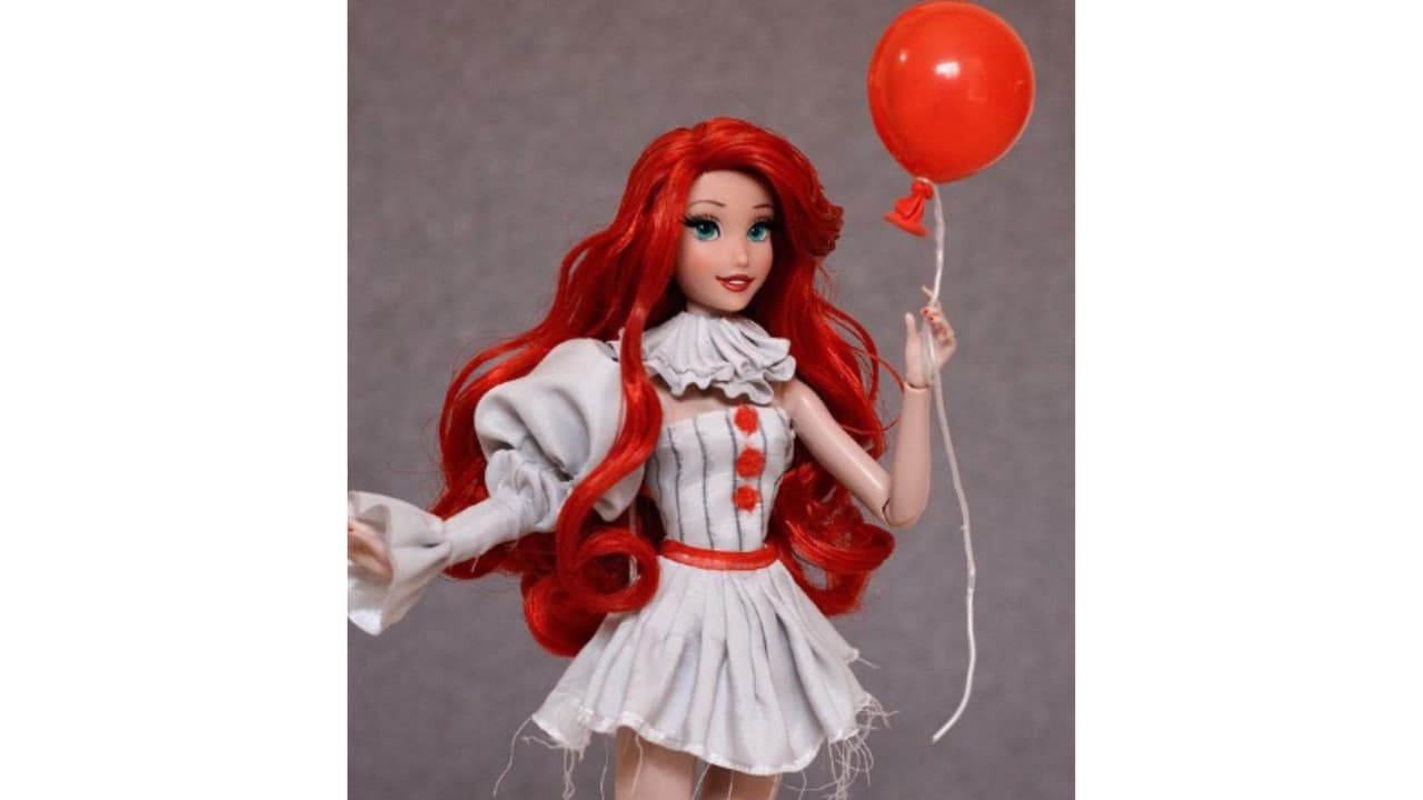 Guto Collector: muñecas de princesas Disney caracterizadas como personajes de películas de terror