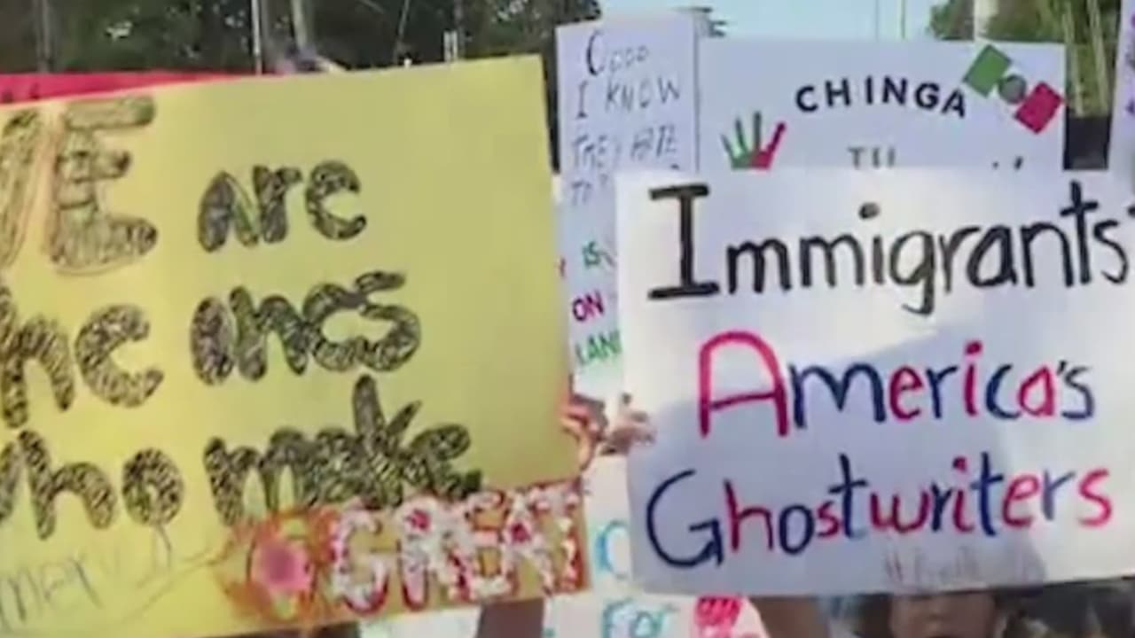 <h2 class="cms-H2-H2">HOUSTON</h2>
<br>
<br>Este lunes, decenas de personas en Houston también se unieron a la iniciativa conocida como 'Día sin Inmigrantes’. “Queremos que se den cuenta que hacemos falta”: mencionó una madre hispana.