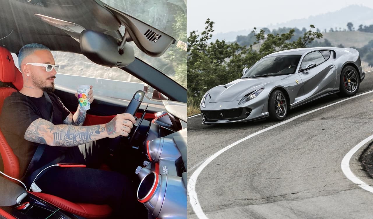 <h3 class="cms-H3-H3"><b>J Balvin</b></h3>
<br>
<br>J Balvin no solo sabe ponerle picardía a la música, sino también a su propio garaje de carros. Entre varias camionetas todoterreno, motos y superdeportivos, se destaca un exótico de origen italiano.
<br>