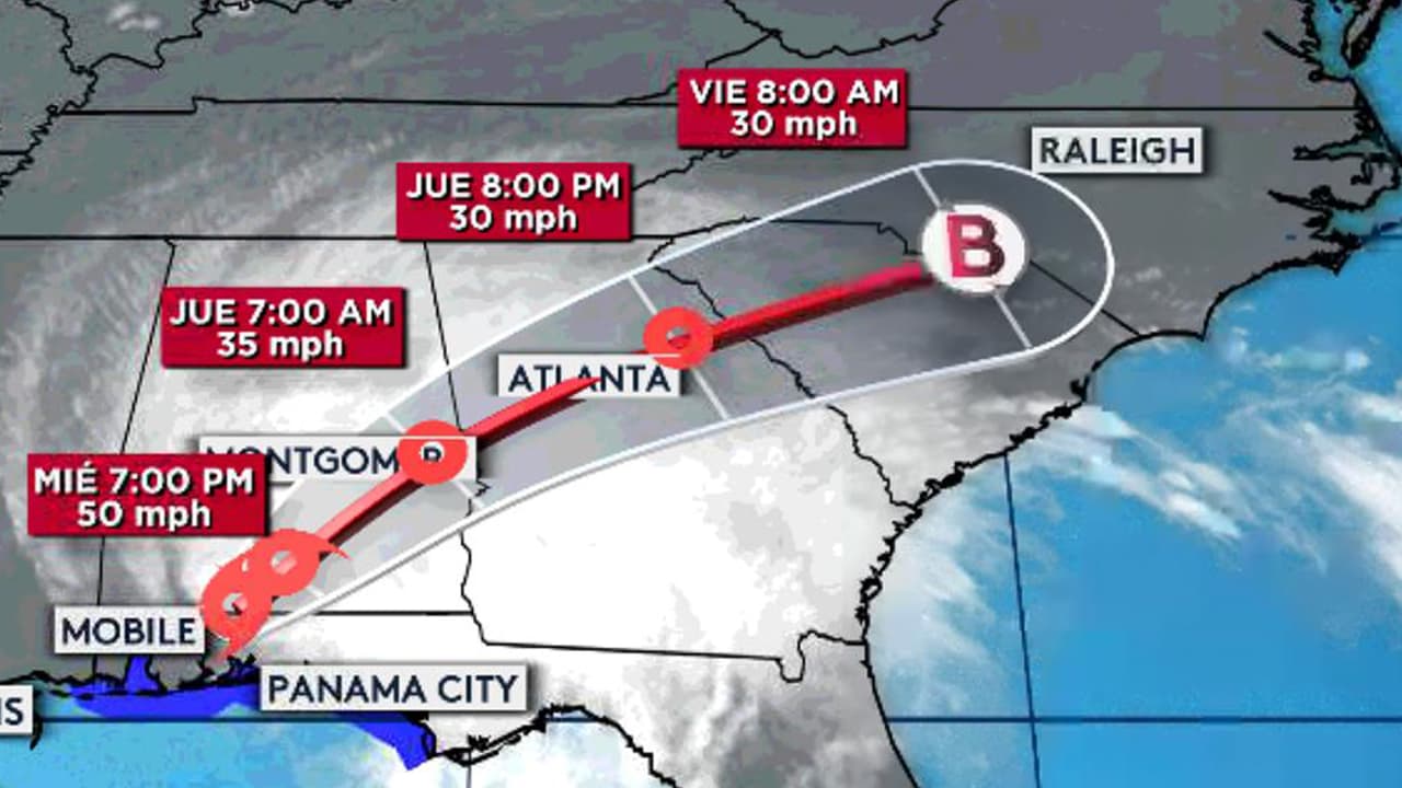 Esto es lo que debes saber del paso de Sally por Georgia